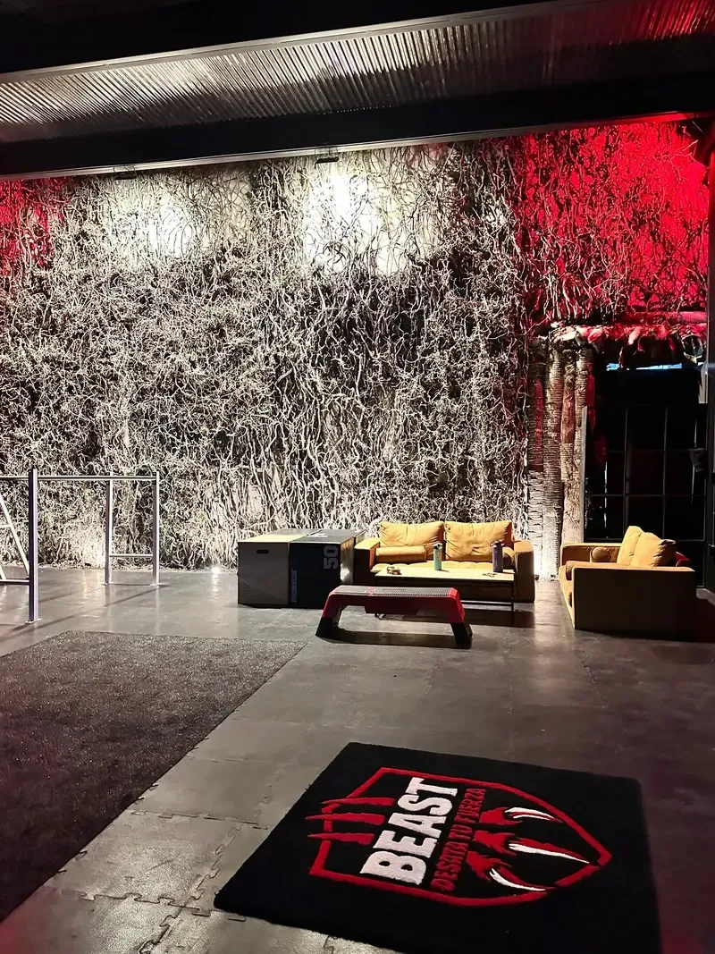 Área de máquinas del gimnasio